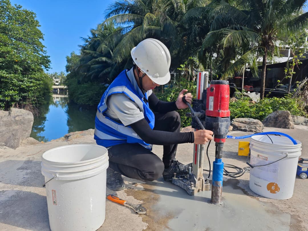 Diamond Bay-Kiểm định cầu nội khu